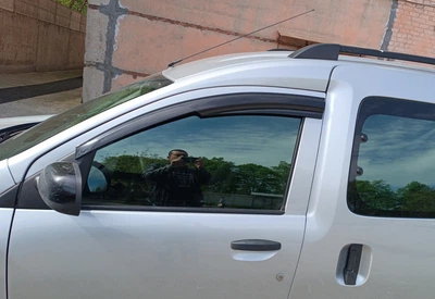 Ветровики (2 шт, Sunplex Sport) для Dacia Dokker 2013-2022 гг