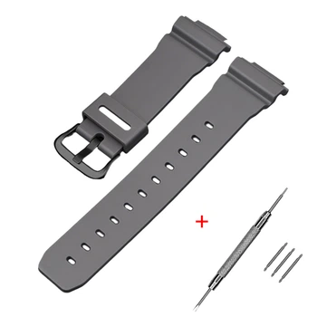Ремінець для годинника Ремінець для Casio G-Shock DW-6900 Gray BK