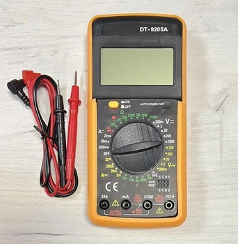 Универсальный цифровой мультиметр DT 9205A профессиональный 1003