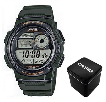 Мужские часы Casio AE-1000W-3A Черные ( AT1141-0081 )