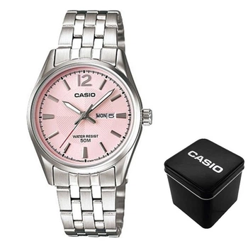 Женские часы Casio LTP-1335D-5A Серебристые ( AT1141-0242 )