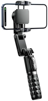 Селфи-палка трипод Rtako Q10R Mini Clip selfie stick Black (6942063215332)
