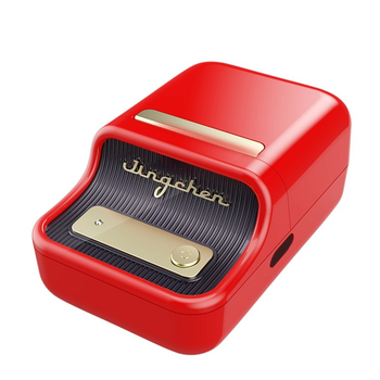 Портативный термопринтер для печати наклеек стикеров NIIMBOT B21S Bluetooth 1500mAh Red (1AC13081606)