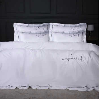 Комплект постельного белья MirSon Полуторный 143х210 см №01 White Imperial Tencel (2200010752823)