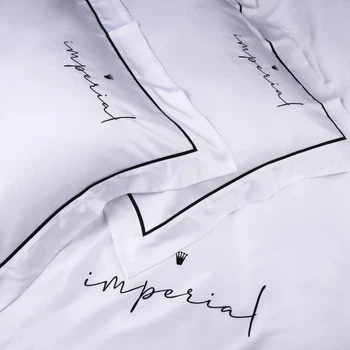 Простынь на резинке MirSon Imperial Tencel №01 White 80x160 см (2200010752878)