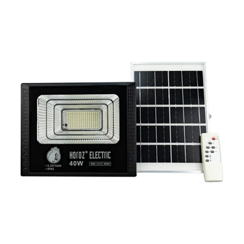 Прожектор светодиодный с солнечной панелью TIGER-40 40W 6400K