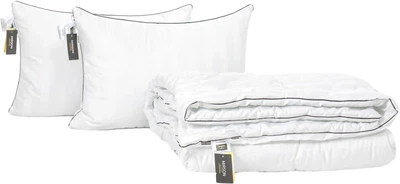 Набір MirSon №9572 Royal Pearl Hand Made Ковдра всесезонна Полуторна 140х205 Tencel + Подушка 50х70 (2200010806625)