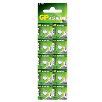 Батарейка лужна GP 192-U10 Alkaline (АG3, LR41, AG3)
