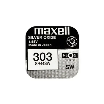Батарейка в годинник MAXELL SR44SW 303 NEW EUROPE 1BL