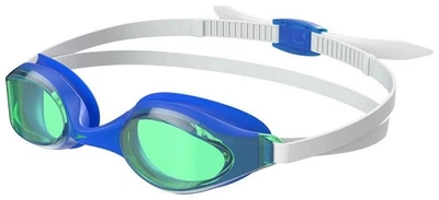 Очки для плавания Speedo HYPER FLYER белый синий для детей с антивсплошными линзами комфортные для юных пловцо