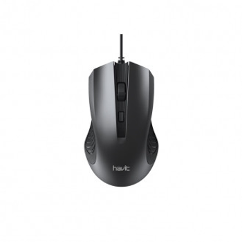 Проводная мышь HAVIT HV-MS752 USB (1000 DPI, 4 кнопки) Серый