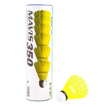 Волані Mavis Yonex 350, жовтий, нейлон, 6шт