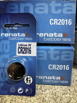 Батарейка Renata CR2016 3V lithium