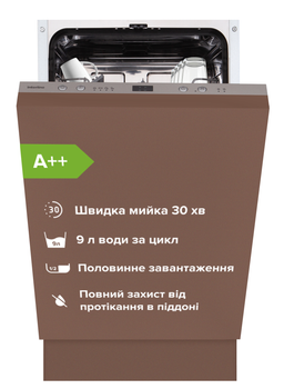 Посудомоечная машина INTERLINE DWI 545 TSH GA