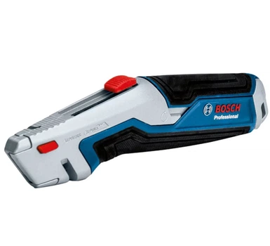 Нож выдвижной Bosch Professional (185 мм, 3 лезвия) универсальный быстрая замена лезвий + сменные лезвия (25336)