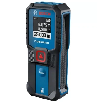 Лазерный дальномер Bosch GLM 25-23 (AAA 1.5V, 25 м) цифровой (25260)