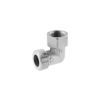 Угольник переходной усиленный LexLine 3/4"х1/2" ЗВ никелированный НК0121-Вн