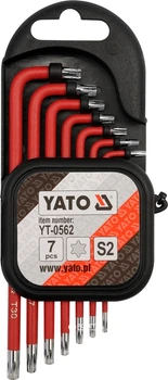 Набір шестигранників 'TORX' Т9-Т30, YATO YT-0562 – фото, відгуки