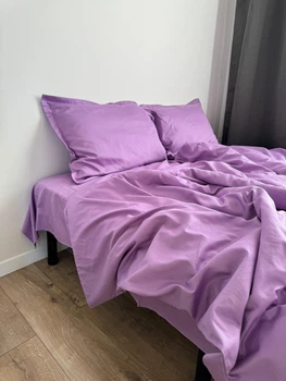 Простирадло Cozy 120x230 см без резинки Бузок