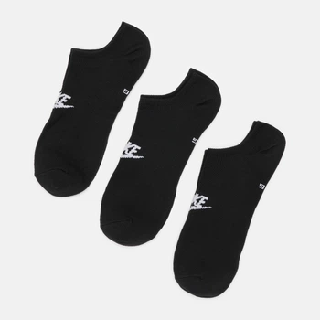 Набор мужских носков коротких Nike Everyday Essential DX5075-010 42-46 3 пары Черный (196148785906)