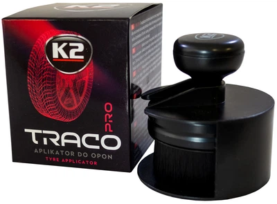 Щітка для детейлінгу (шин) K2 Traco Pro (аплікатор з підставкою)