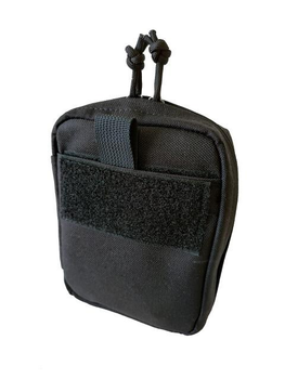 Підсумок органайзер тактичний Akinak Mini book MOLLE Black (74)