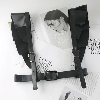 Пояс-портупея ремінь поясок Honey Fashion Accessories One Size чорний (16-43)