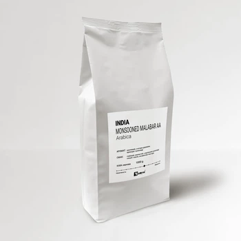 INDIA MONSOONED MALABAR AA кофе в зернах ИНДИЯ АА Арабика 1 кг Свежеобжаренный зерновой натуральный кофе