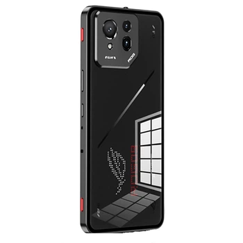 Протиударний чохол накладка Metal Glass для Asus Rog Phone 9 / 9 Pro black