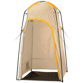 Тент для туалету чи душа КЕМПІНГ WC-TENT (120х120х225см), бежевий