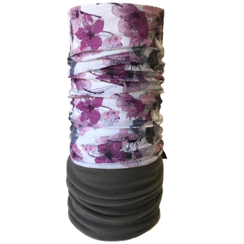 Бандана-бафф багатофункціональна Level SAKKURA One size Gray/pink (LSMS21U3M)