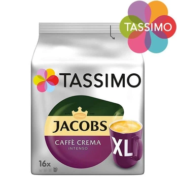 Кофе в капсулах Tassimo Jacobs Caffe Crema Intenso XL