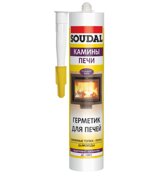 Герметик для каміна Soudal Calofer 280мл(с)