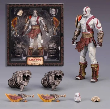Фигурка Кратос Бог войны 18 см В фирменной коробке God of War Kratos NECА