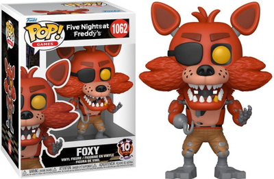 Фигурка Funko Pop Пять ночей с Фредди Фокси Five Nights at Freddy's Foxy 10 см FP FNAF F 1062