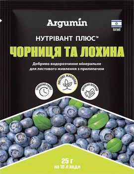 Минеральное удобрение Нутривант Плюс Черника и голубика 25 г Argumin