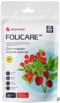 Удобрение для плодово-ягодных культур Yara FOLICARE 180 г