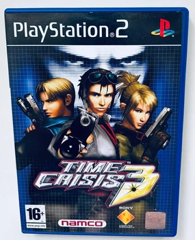 Time Crisis 3, английская версия - диск для PlayStation 2, Б/У