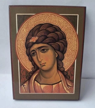 Уникальная икона Архангела Гавриила 16*12см