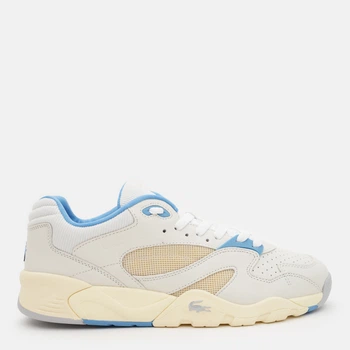 Чоловічі кросівки шкіряні Lacoste Game 749SMA0077-2Q9 45 (T10.5) 28.5 см Off Wht/Blu (5059862445646)