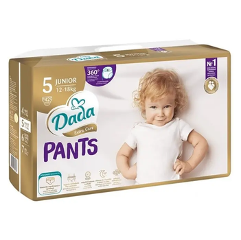 Підгузки трусиками Dada Extra Care 5 від 12 до 18 кг 42 шт (5905567820861)
