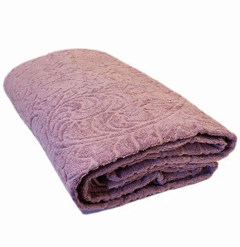 Простыня махровая Parisa Home 150*200 Темная сирень