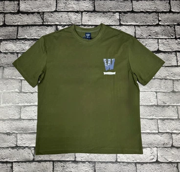 Футболка чоловіча Panda великого розміру ,7XL,Хакі