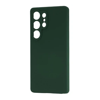 Чохол Silicone Case Samsung S25 Ultra (S938) Dark Green