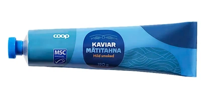 Ікра тріски м'якого копчення 190 г Coop coop_kaviar_190
