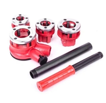 Набор плашек трубных Intertool 1/2" 3/4" 1" 1 1/4" 4шт (SD-8004)