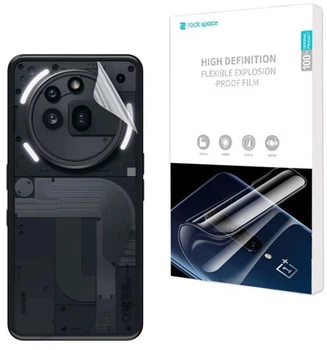 Защитная пленка на заднюю панель RockSpace Explosion-Proof SuperClear для Nothing Phone (3a) Pro
