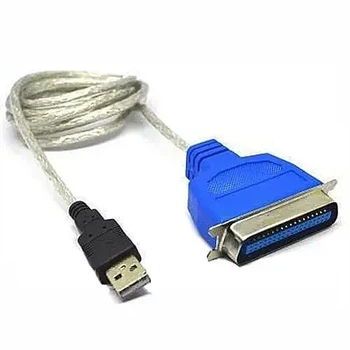 Шнур к принтеру штекер USB - штекер LPT IEEE36 1284, 1.5м