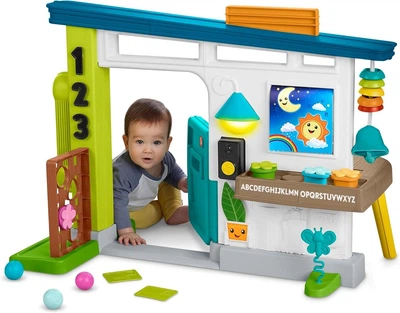 Игровой развивающий домик для малышей Fisher Price Baby Learning Toy Laugh Learn Ultimate Playhouse