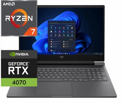 Ноутбуки HP Victus с видеокартой GeForce RTX 4070 купить в Киеве